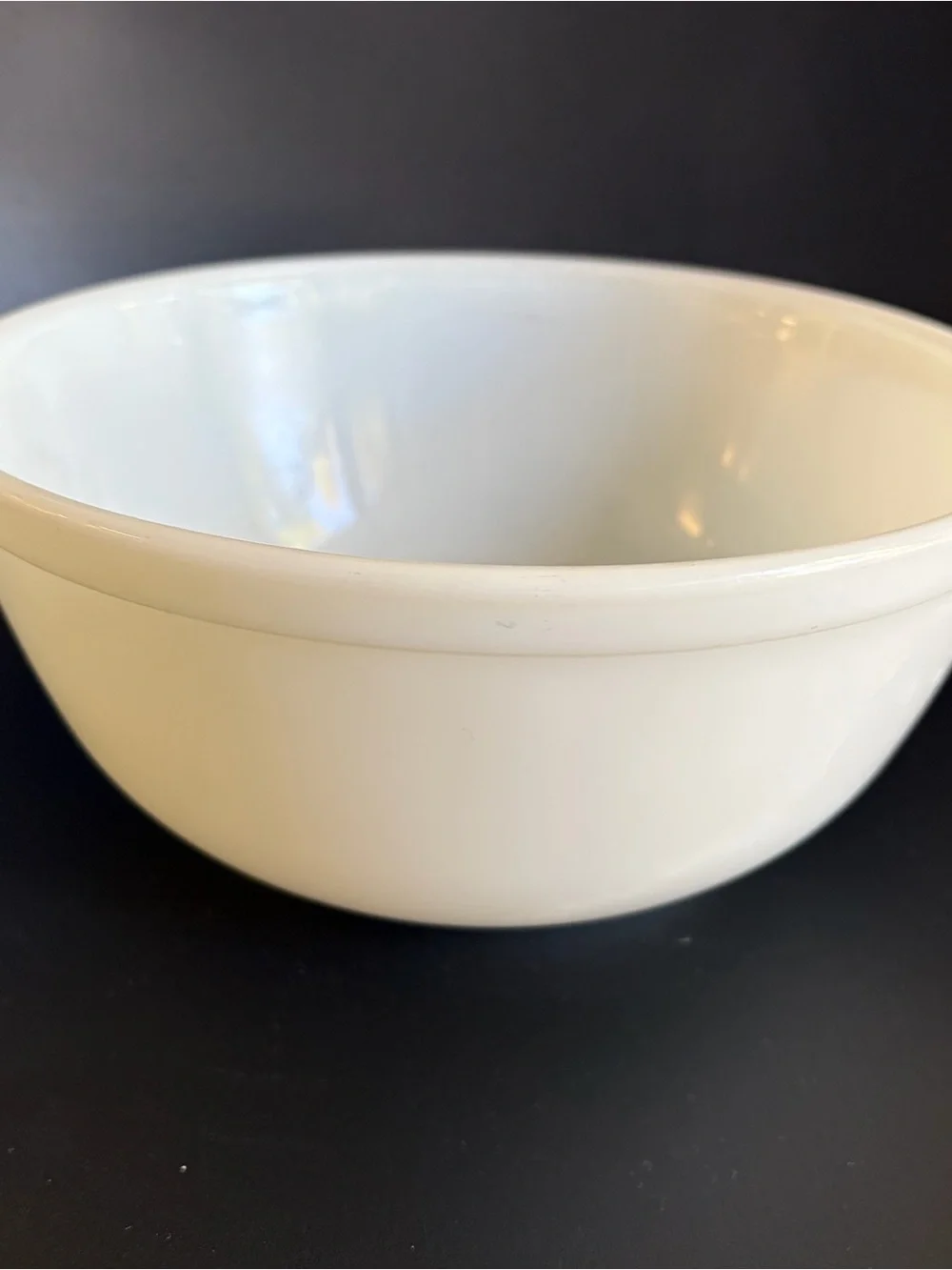 Vintage Pyrex Opal White Nesting Mixing Bowl #403